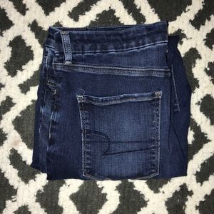 AEO curvy hi-rise jegging WILLING TO TAKE OFFER